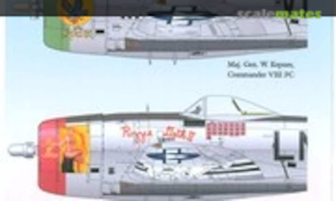 1:32 P-47D Thunderbolt Best Selection Part 3 (Japanese Instructions) (Lifelike Decals 32-008J) 32-008J