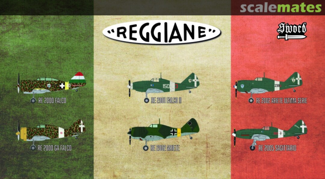 Boxart Reggiane SW72110 Sword Boxart Reggiane SW72110 Sword