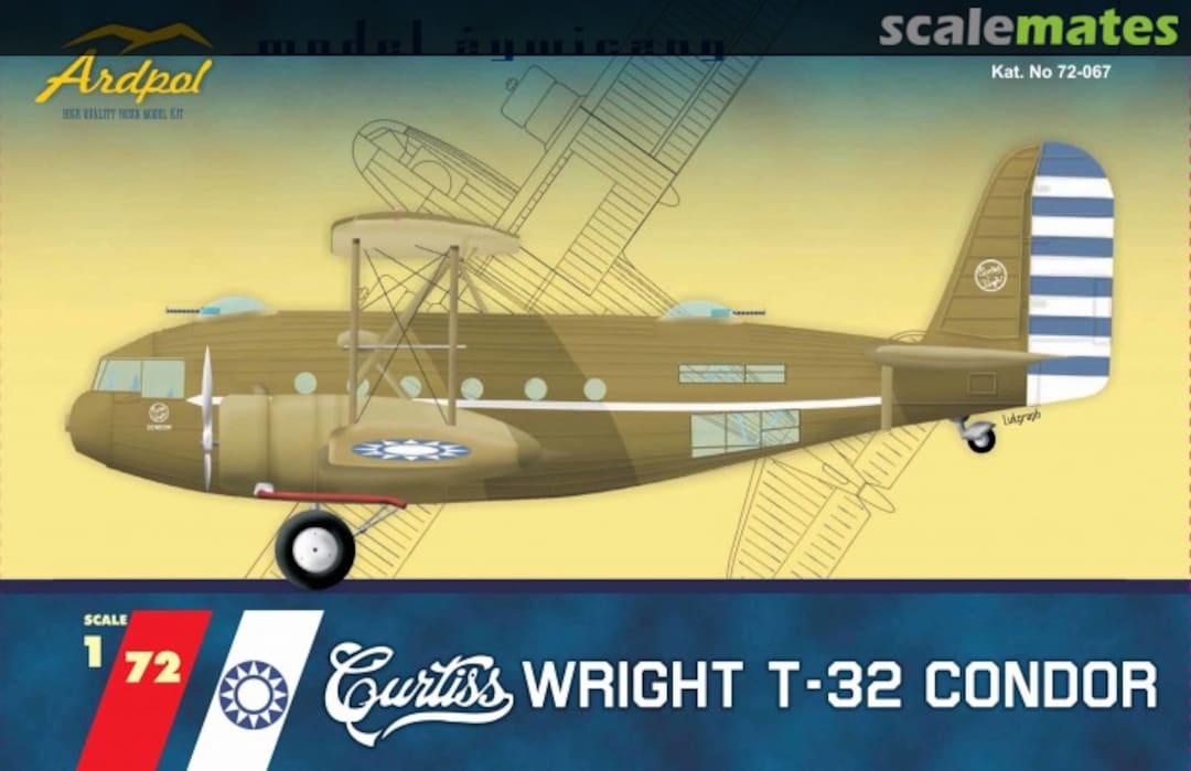 Boxart Curtiss Wright T-32 Condor 72-067 Ardpol Boxart Curtiss Wright T-32 Condor 72-067 Ardpol