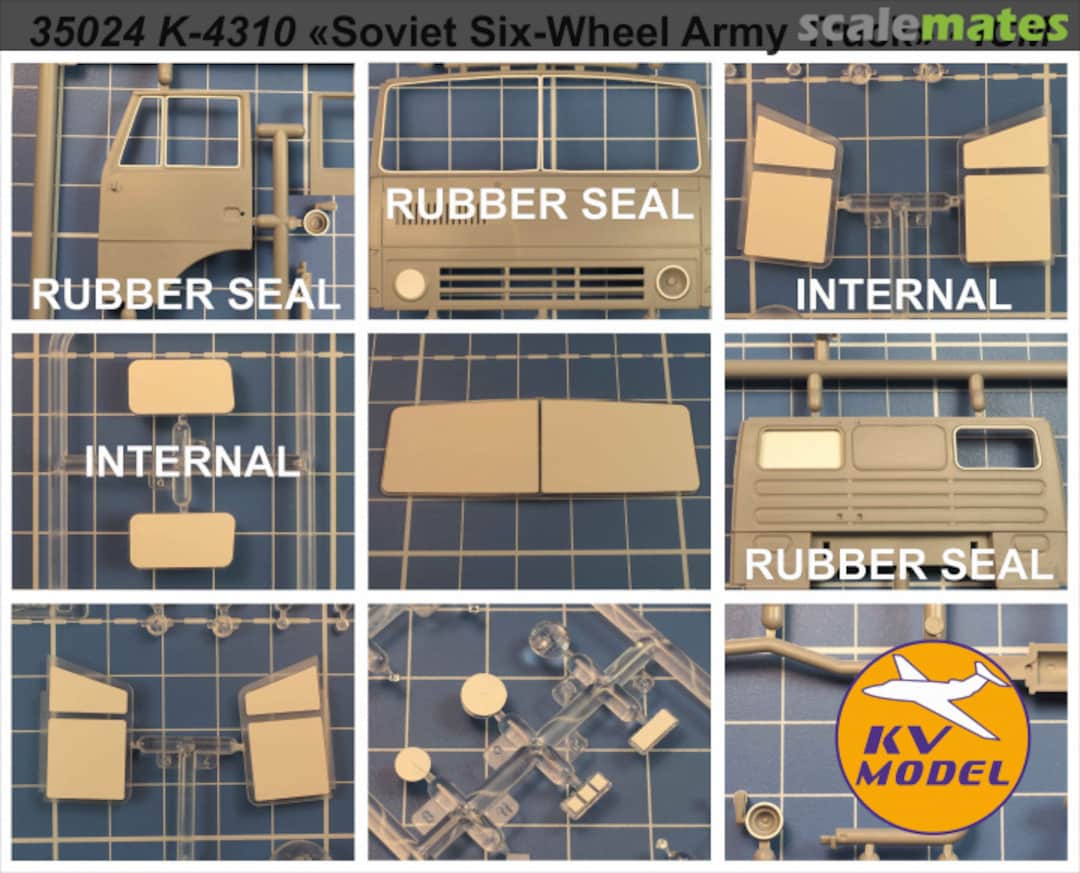 Contents KAMAZ-4310 (Double sided masks) 35024 KV Models Contents KAMAZ-4310 (Double sided masks) 35024 KV Models