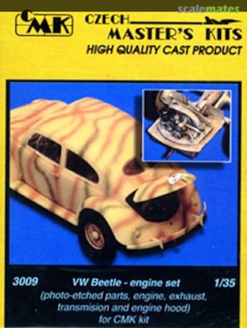 Boxart VW Beetle - engine set 3009 CMK Boxart VW Beetle - engine set 3009 CMK