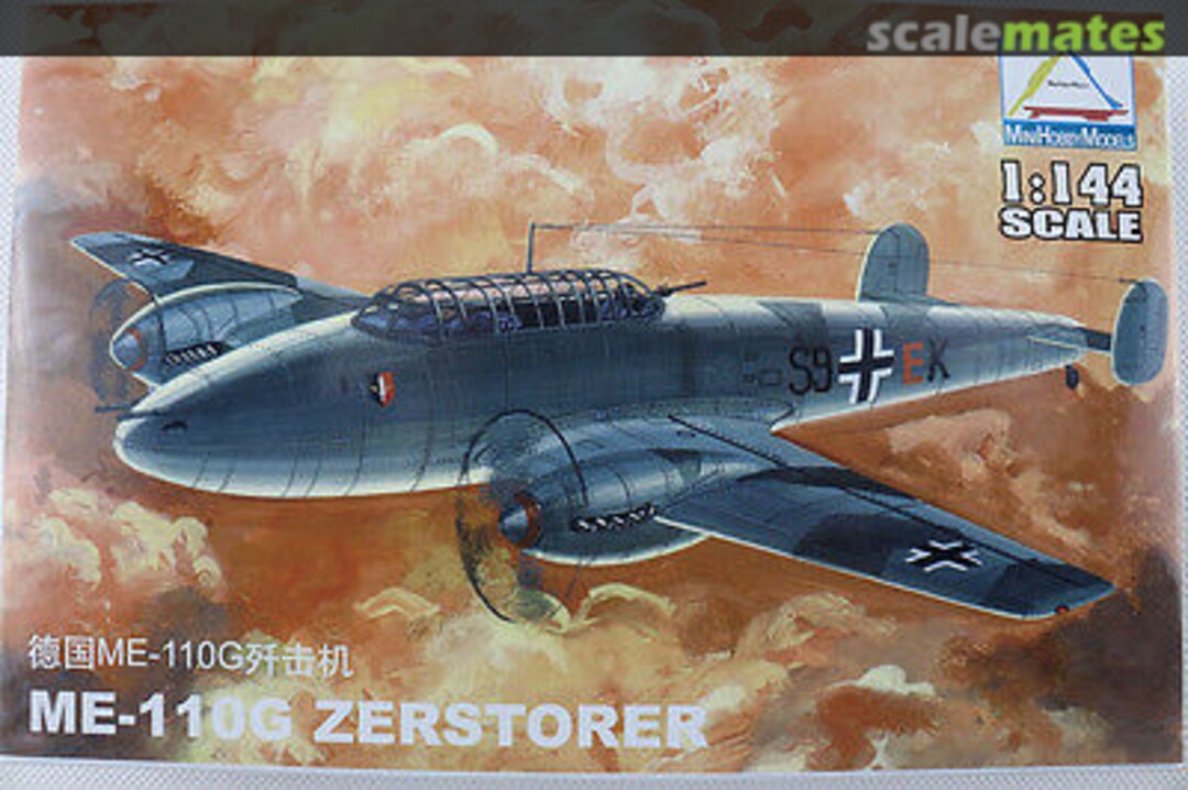 Boxart Messerschmitt Bf-110G 80402 Mini Hobby Models Boxart Messerschmitt Bf-110G 80402 Mini Hobby Models
