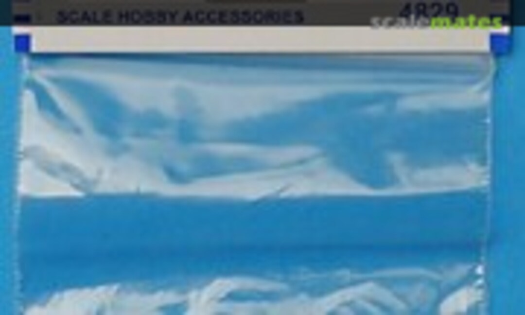 1:48 Rubber wheels for Yak-11 (Elf Production of Model Accessories 4829) 4829