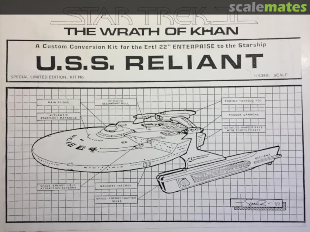 Boxart U.S.S. Reliant Custom Conversion Kit  Lunar Models