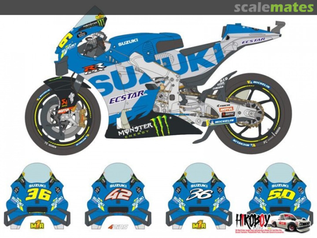 Boxart Team Suzuki ECSTAR GSX-RR 2021 12-032 Blue Stuff Boxart Team Suzuki ECSTAR GSX-RR 2021 12-032 Blue Stuff