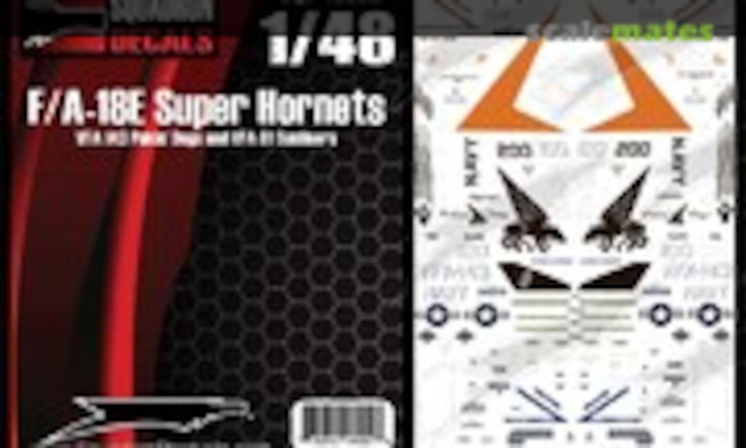 1:48 F/A-18E Super Hornets (Squadron SQD 48002) SQD 48002