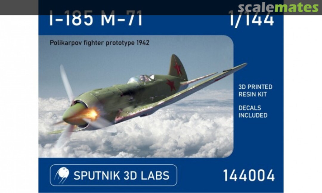 Boxart Polikarpov I-185 M-71 144004 Sputnik 3D Labs