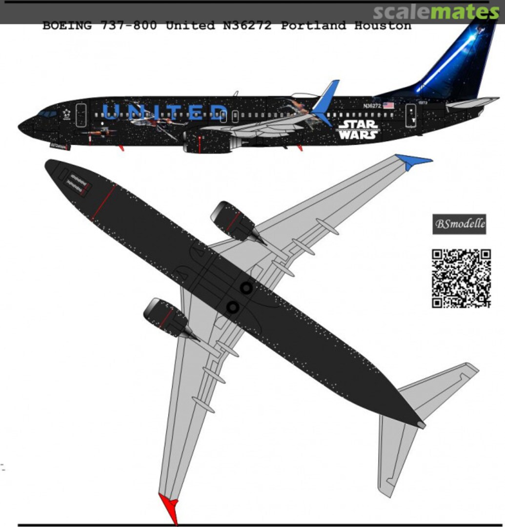 Boxart Boeing 737 Star Wars BSM144471_2 BSmodelle Boxart Boeing 737 Star Wars BSM144471_2 BSmodelle
