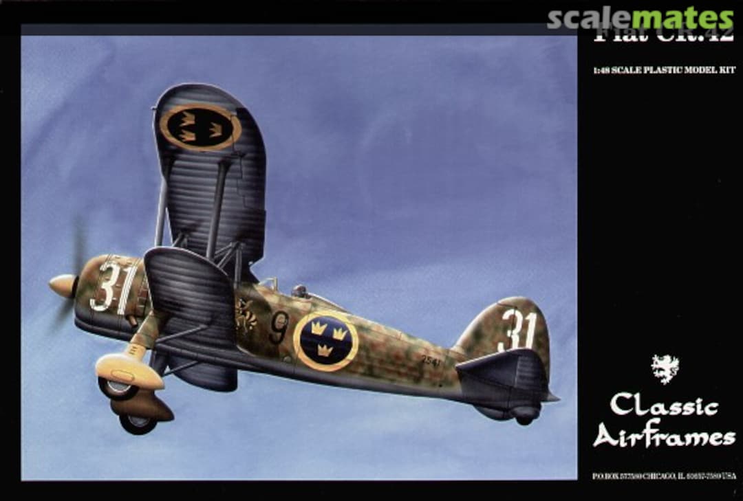 Boxart Fiat CR.42 475 Classic Airframes Boxart Fiat CR.42 475 Classic Airframes