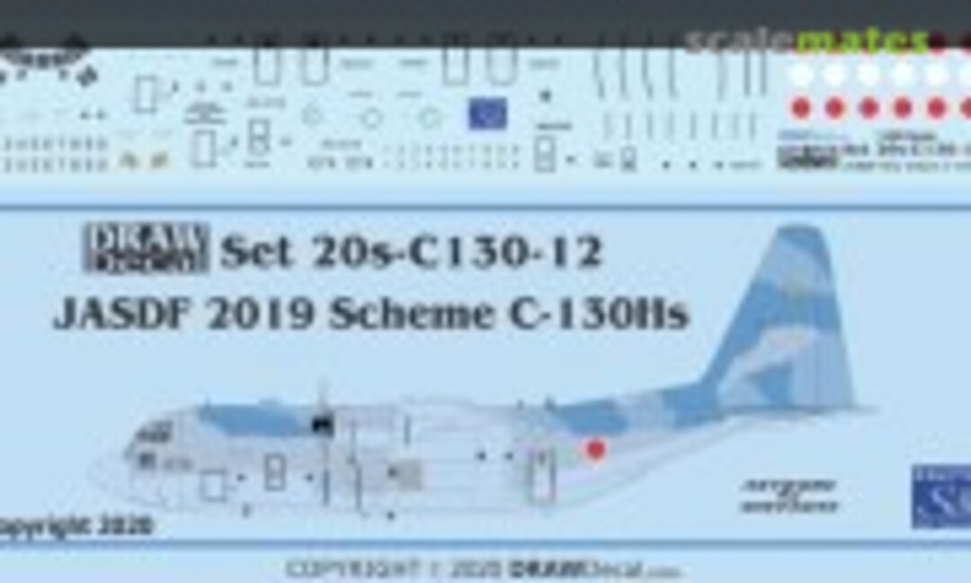 1:200 JASDF 2019 Scheme C-130Hs (Draw Decal 20-C130-12) 20-C130-12