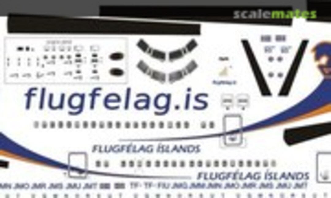 1:100 Flugfélag F-50 (Nazca decals ffl002) ffl002