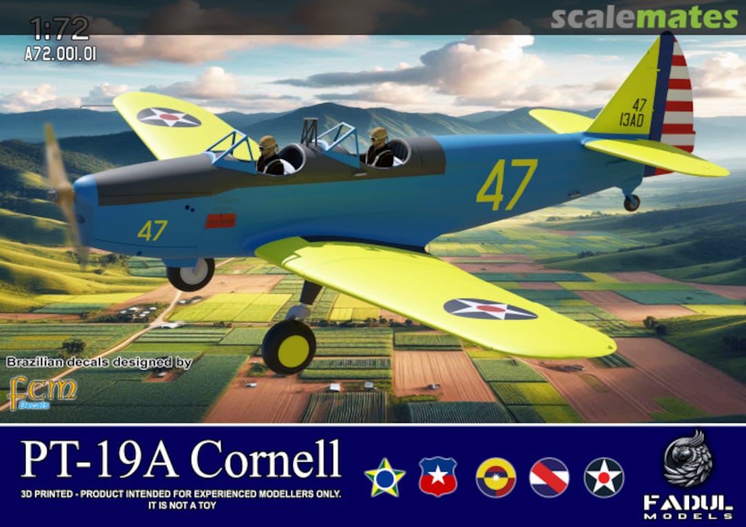 Boxart PT-19A Cornell A72.001.01 Fadul Models