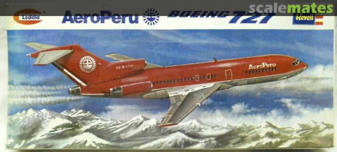 Boxart AeroPeru Boeing 727 4311 Revell/Lodela Boxart AeroPeru Boeing 727 4311 Revell/Lodela