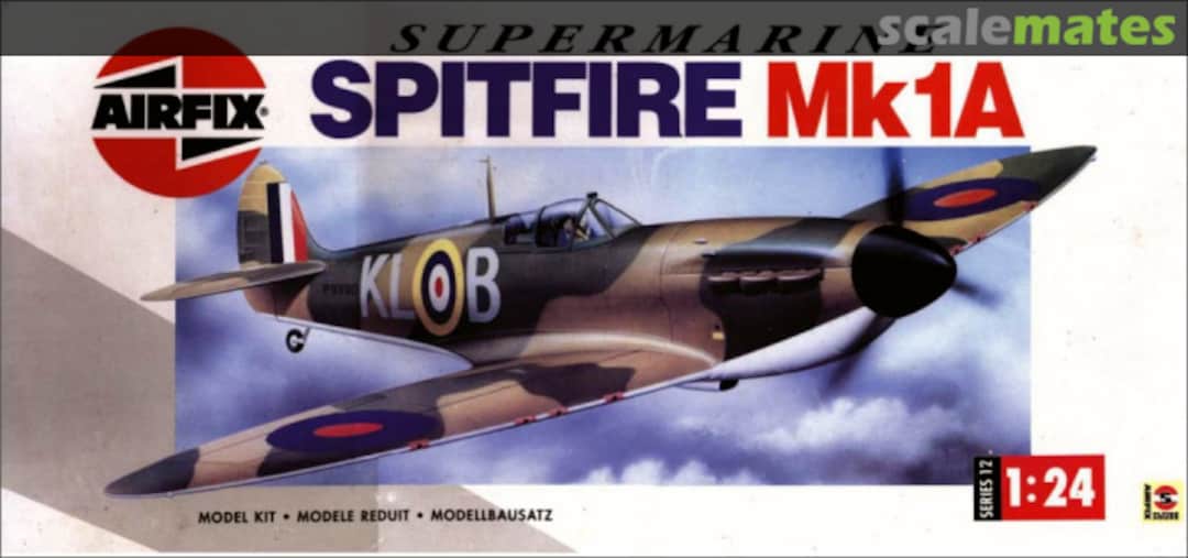 Boxart Supermarine Spitfire Mk 1a 12001 Airfix Boxart Supermarine Spitfire Mk 1a 12001 Airfix