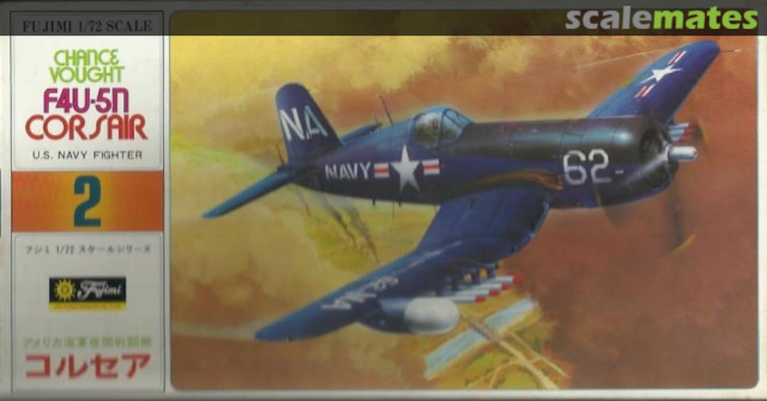 Boxart Chance Vought F4U-5N Corsair 2 Fujimi