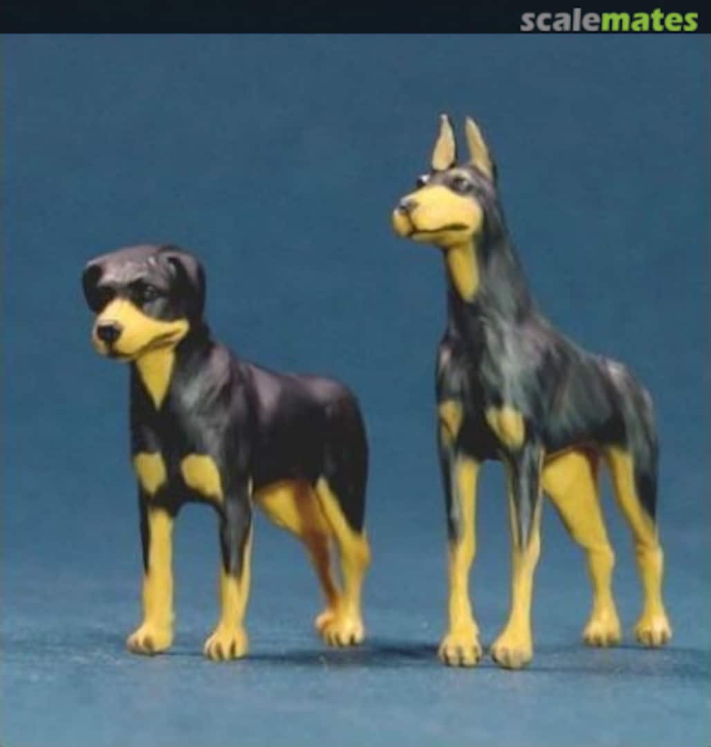 Boxart Dogs Set X2 LF4809 Legend Productions Boxart Dogs Set X2 LF4809 Legend Productions