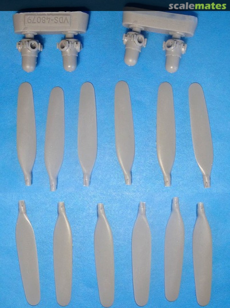 Boxart B-24/B-17 propellers (wide blades) VDS48079 Vector Boxart B-24/B-17 propellers (wide blades) VDS48079 Vector