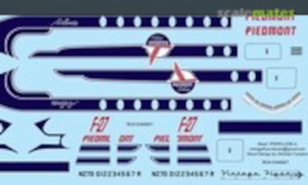1:144 F-27 Piedmont (Vintage Flyer Decals VFD144-028) VFD144-028