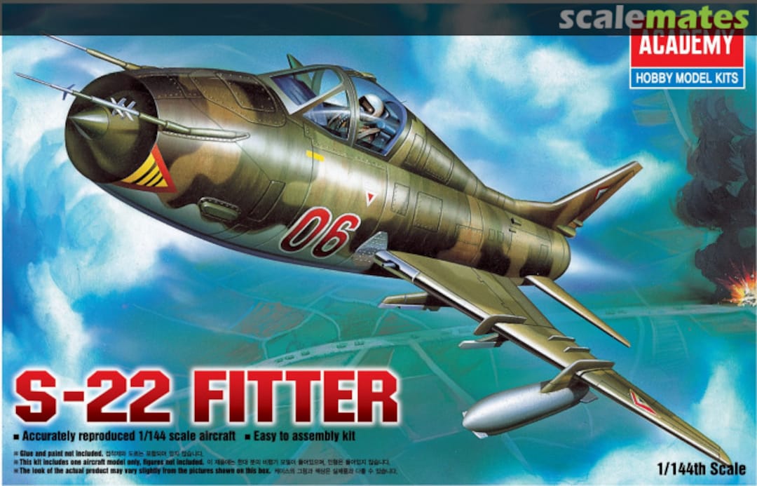 Boxart S-22 Fitter 12612 Academy Boxart S-22 Fitter 12612 Academy