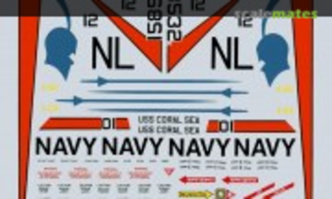 1:48 A-6E VA-65 USN, A-6A VA-52 USN (Microscale 48-225) 48-225