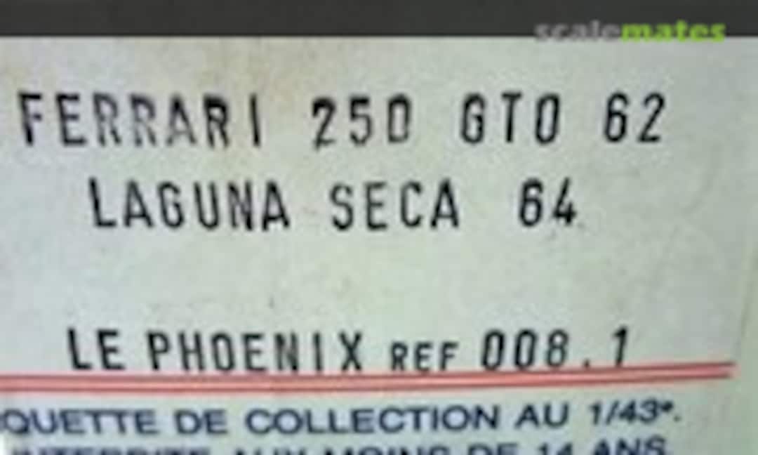 1:43 Ferrari 250 GTO '62 #4219GT (Le Phoenix 8.1) 8.1