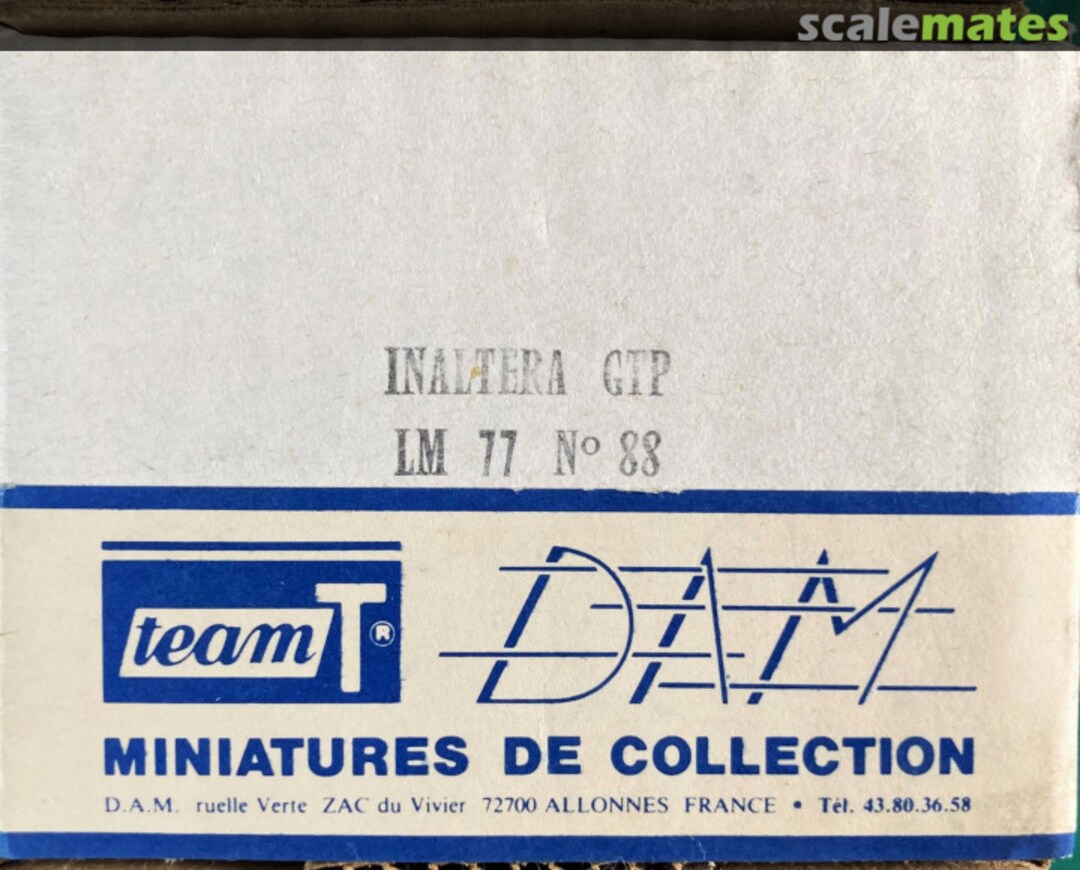 Boxart Inaltera GTP none DAM Boxart Inaltera GTP none DAM