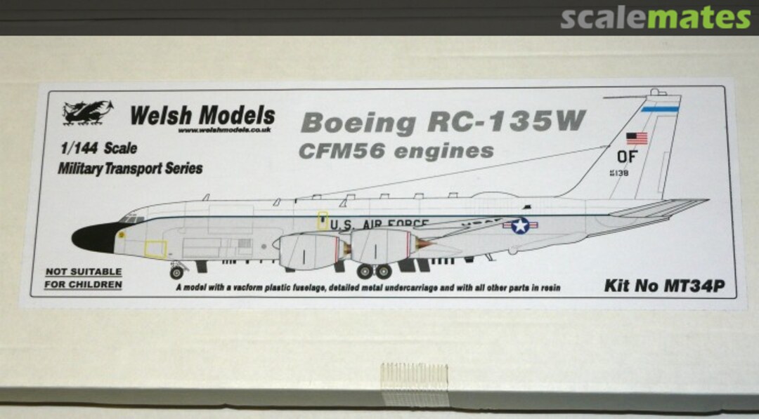 Boxart Boeing RC-135W MT34P Welsh Models