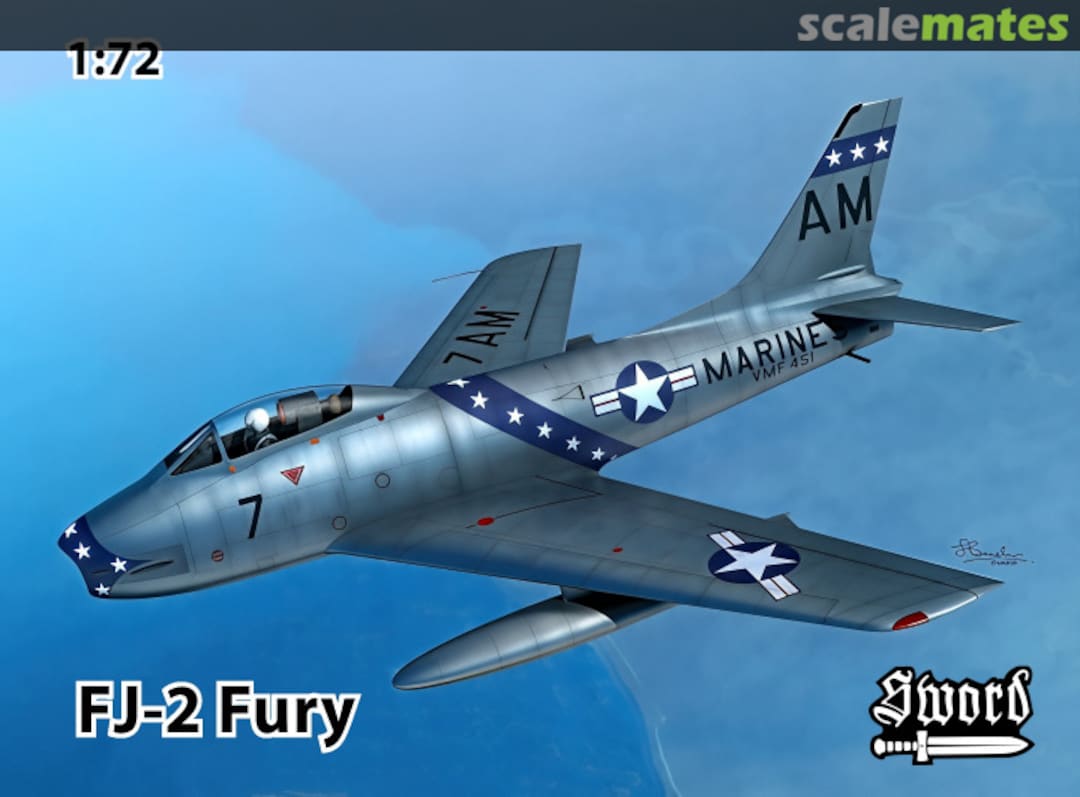 Boxart FJ-2 Fury SW72107 Sword Boxart FJ-2 Fury SW72107 Sword