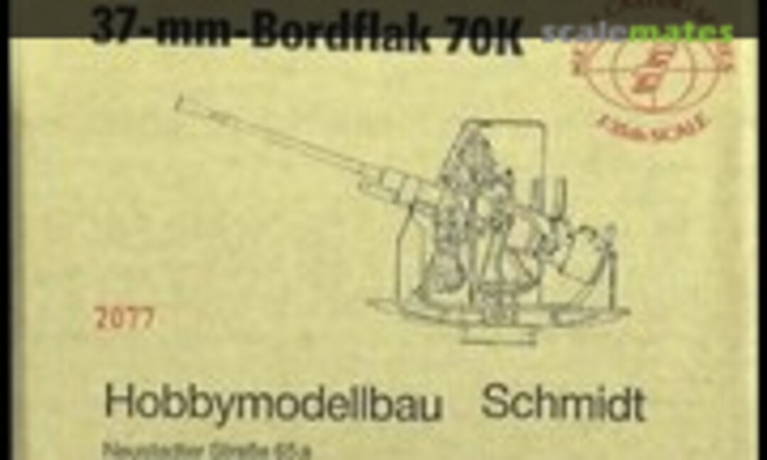 1:35 37 mm Bordflak "70K" (Hobbymodellbau Schmidt 2077) 2077