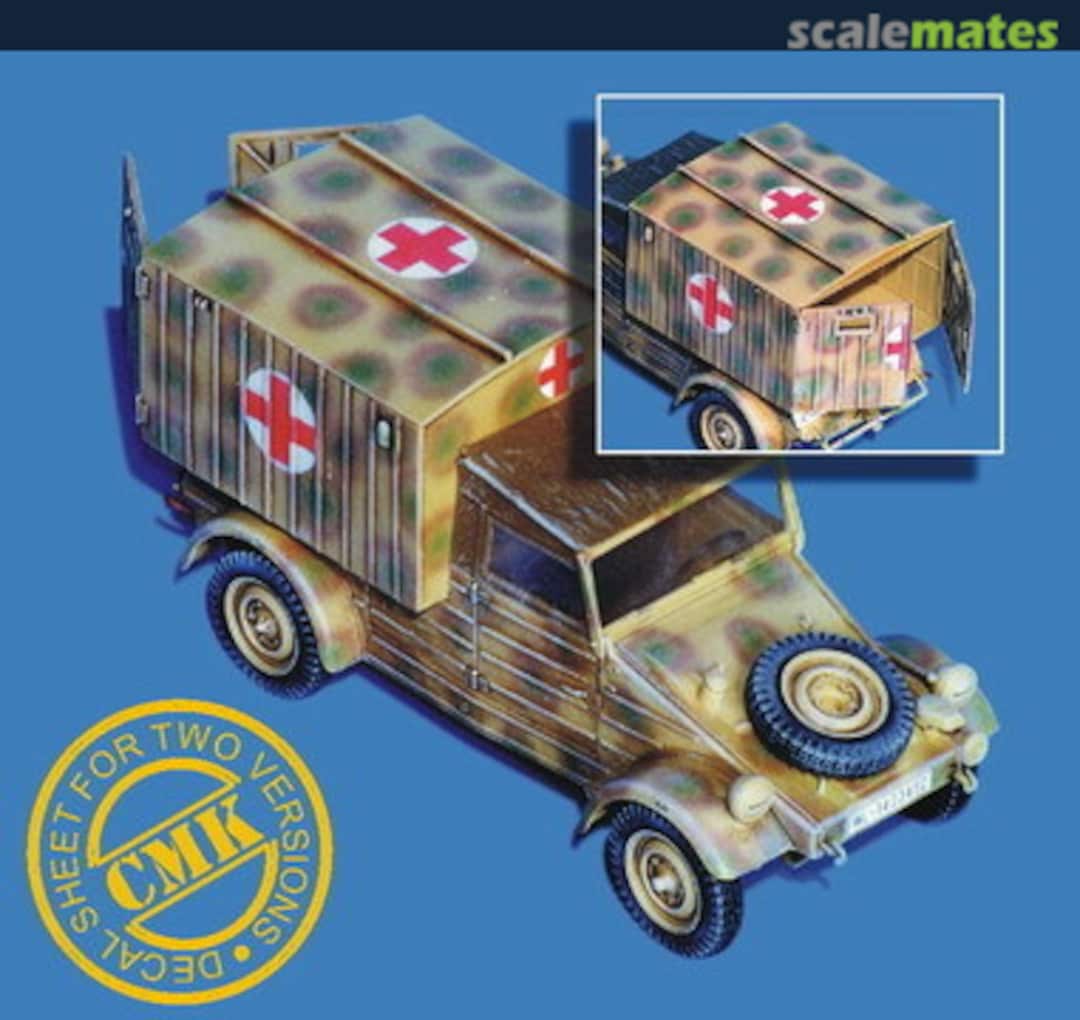 Boxart VW Typ 21 Kastenwagen - conversion set 3010 CMK Boxart VW Typ 21 Kastenwagen - conversion set 3010 CMK