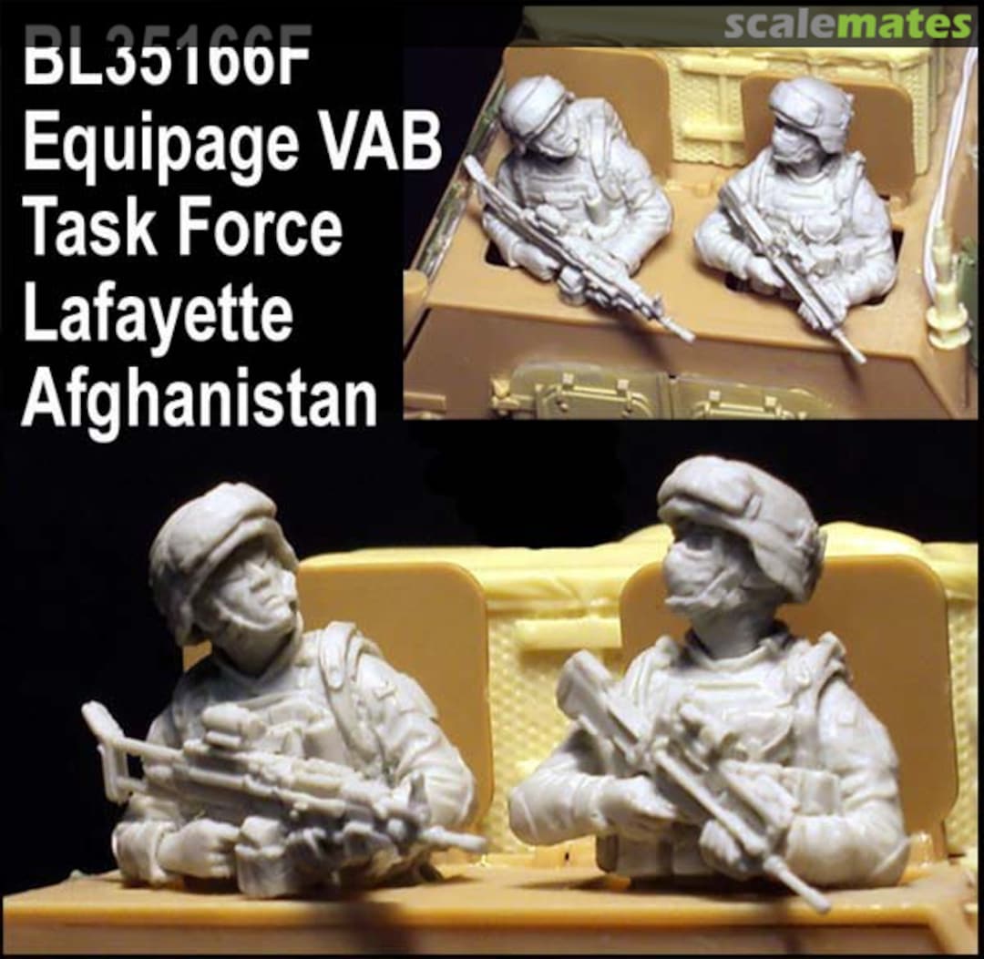 Boxart VAB Crew Task Force Lafayette - Afghanistan BL35166F Blast Models Boxart VAB Crew Task Force Lafayette - Afghanistan BL35166F Blast Models