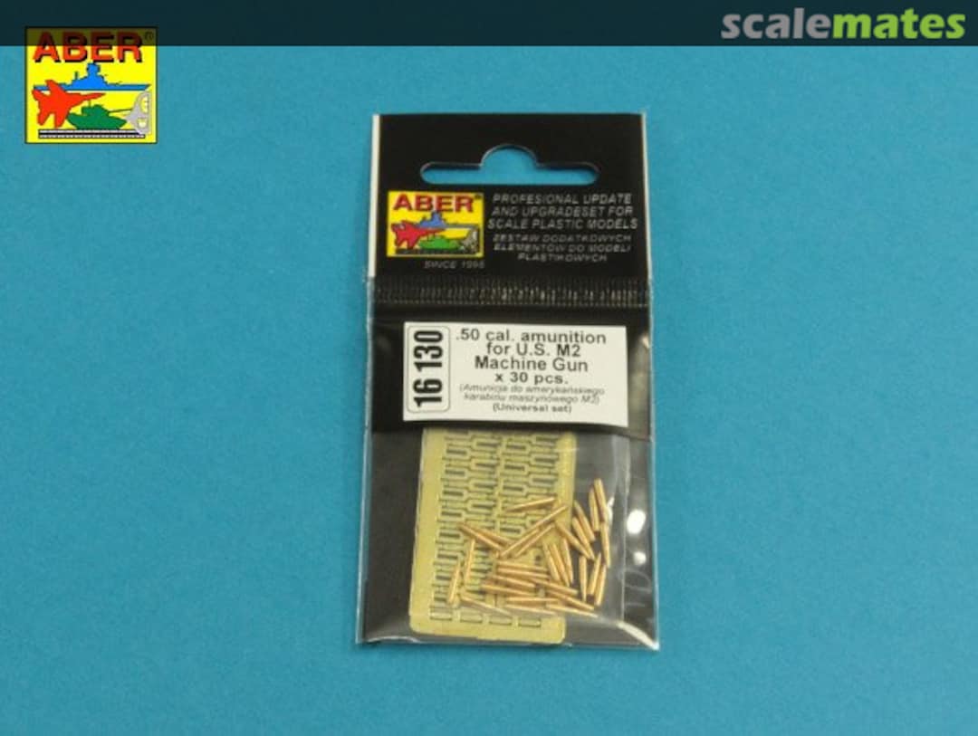 Boxart 50 CAL Ammunition For US M2 Machine Gun 16130 Aber Boxart 50 CAL Ammunition For US M2 Machine Gun 16130 Aber
