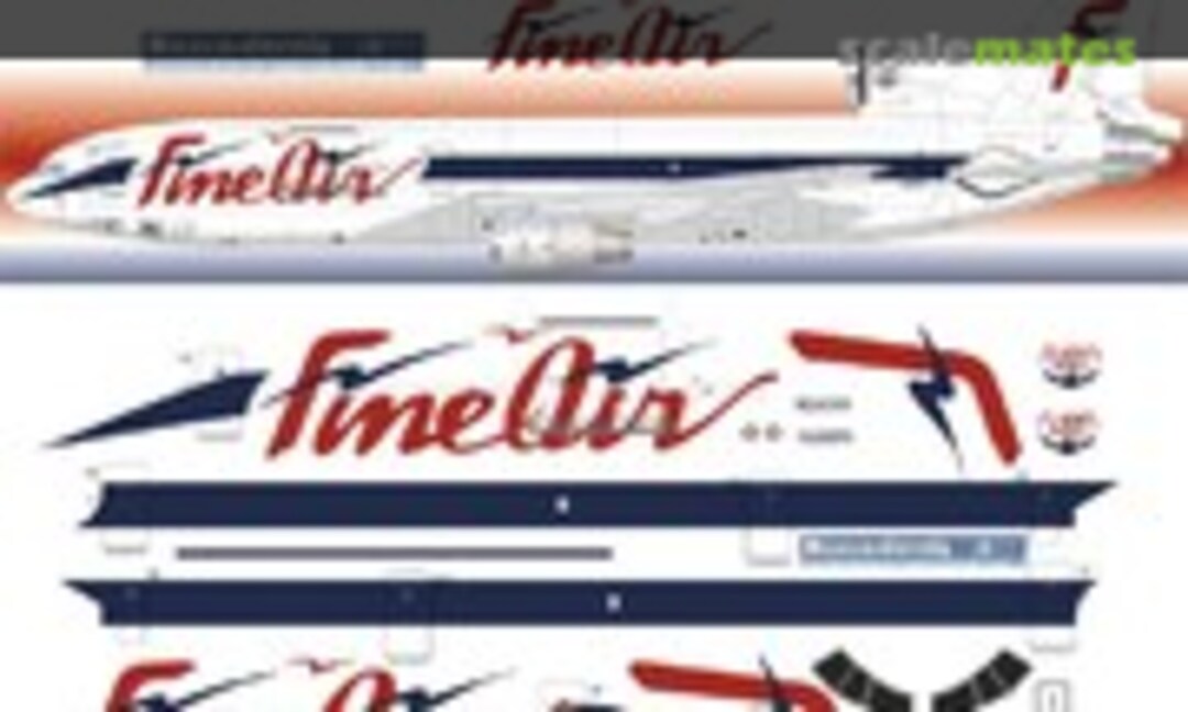 1:144 FineAir Tristar (Nazca decals fin001) fin001