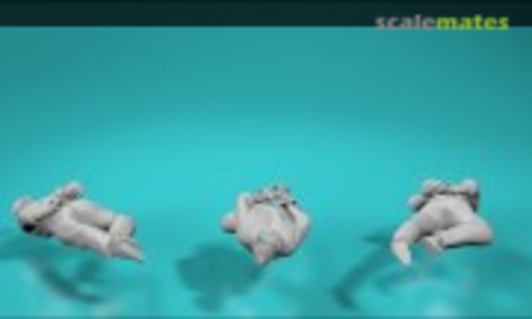 1:72 Man handcuffed laying (EMP3d 99204737-72) 99204737-72