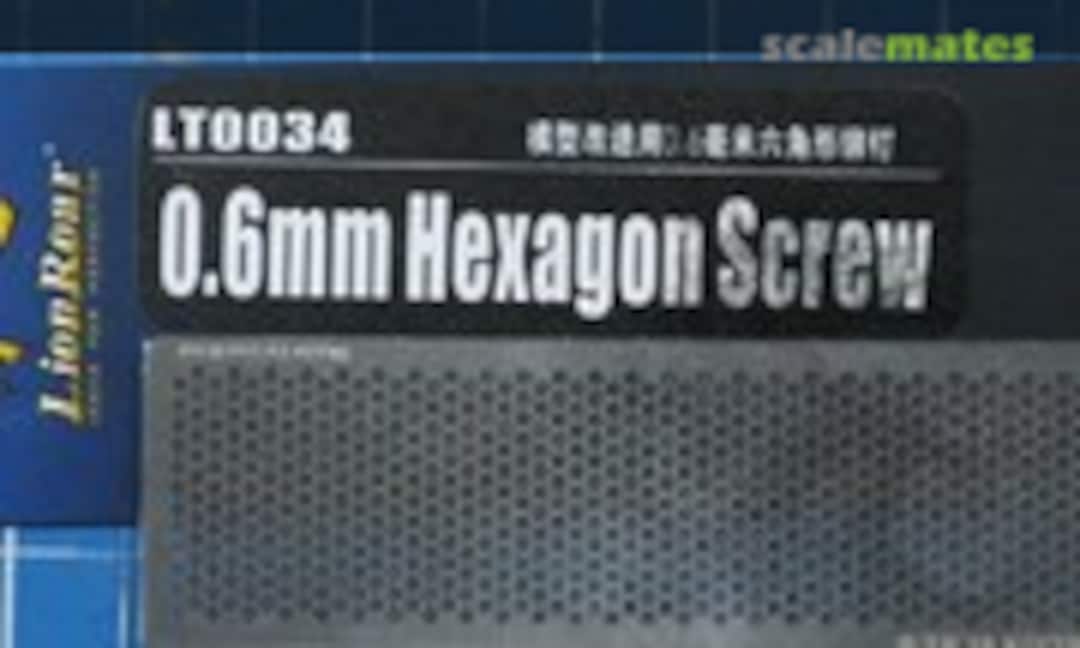 No 0.6mm Hexagon Screw (Lion Roar LT0034) LT0034