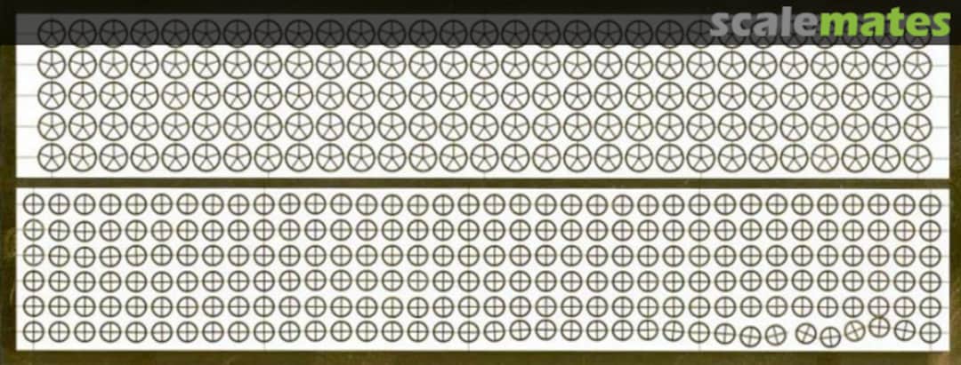 Boxart Modern Carrier Tie down (2 Styles, the Star and Cross) 213 Tom's Modelworks Boxart Modern Carrier Tie down (2 Styles, the Star and Cross) 213 Tom's Modelworks