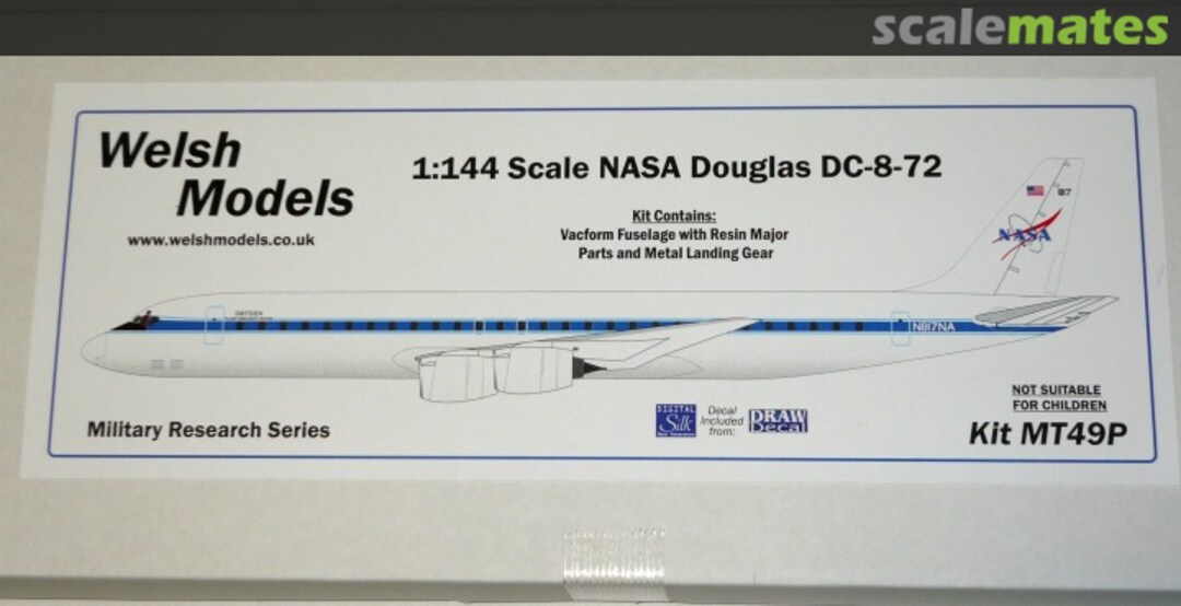 Boxart Douglas DC-8-72 MT49P Welsh Models Boxart Douglas DC-8-72 MT49P Welsh Models