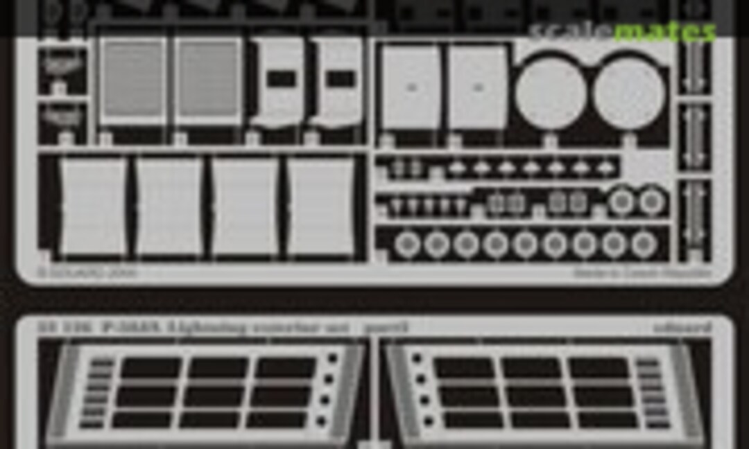 1:32 Lockheed P-38L Lightning PE Exterior Set (Eduard 32126) 32126