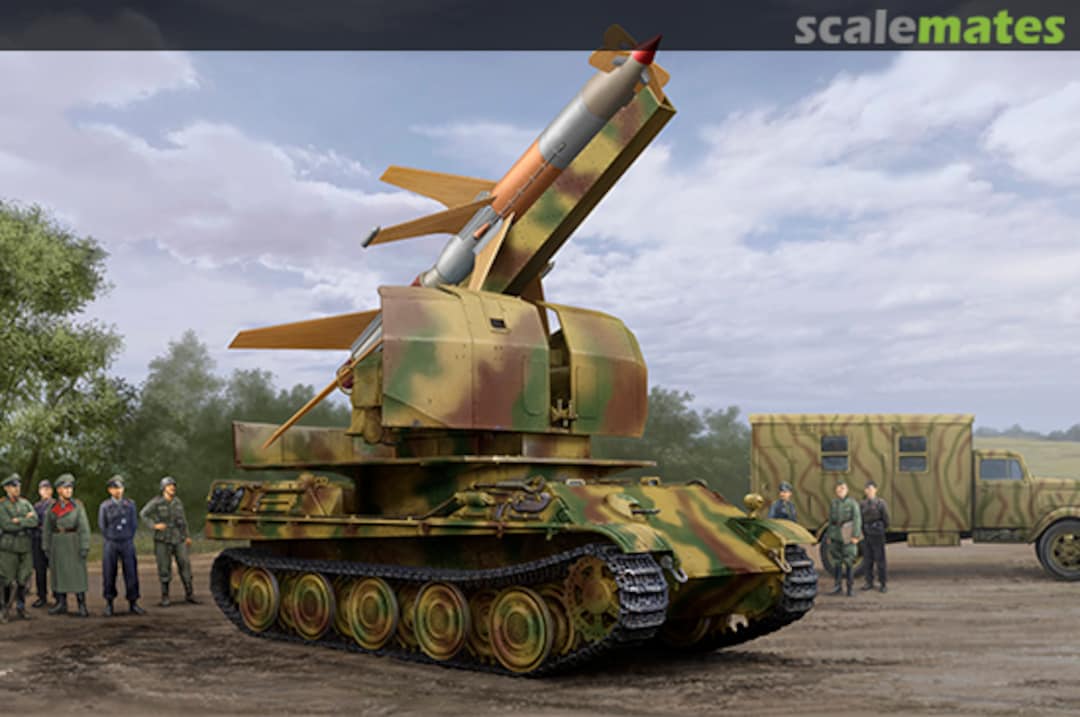 Boxart Flakpanther w/8,8cm Flakrakete Rheintochter 1 09532 Trumpeter Boxart Flakpanther w/8,8cm Flakrakete Rheintochter 1 09532 Trumpeter