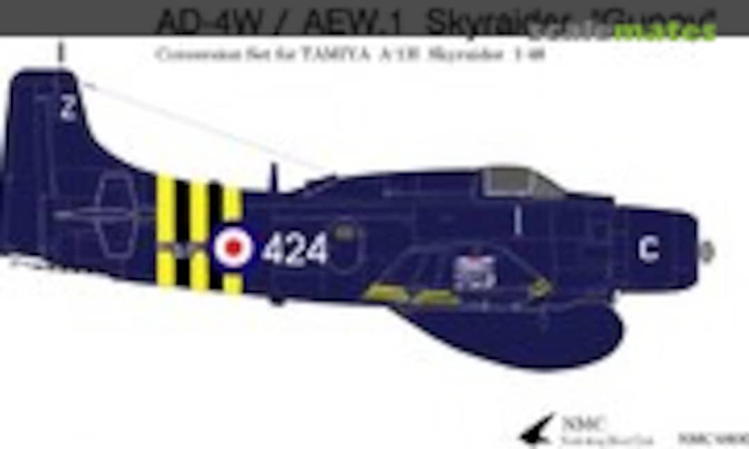 1:48 AD-4W/AEW.1 Skyraider (North Wing Model Craft NMC48005) NMC48005