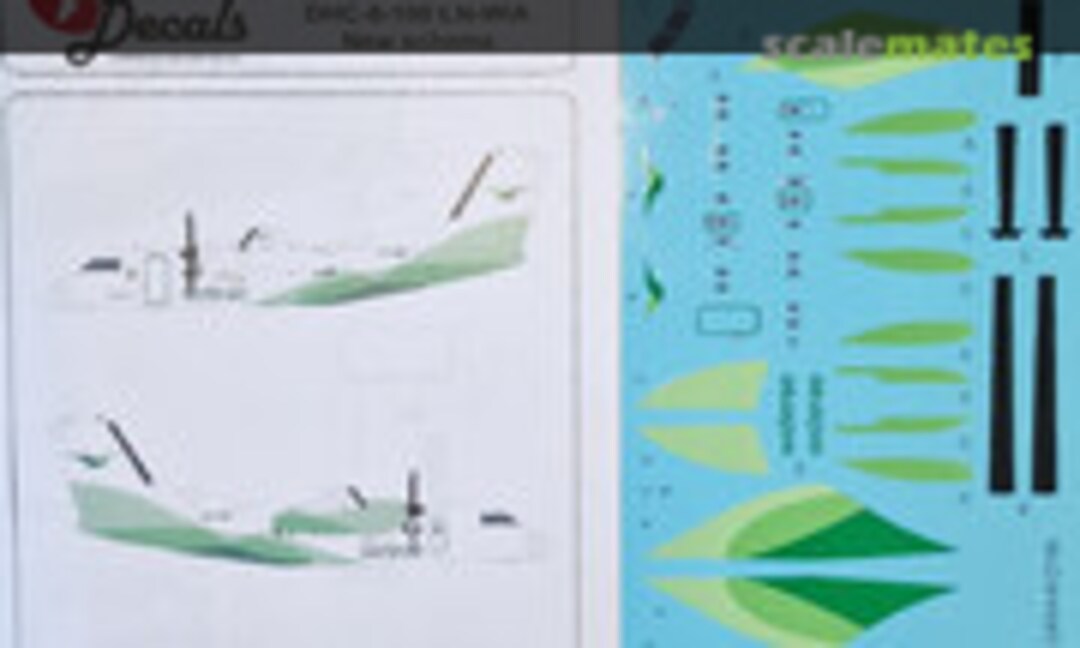 1:144 Wideröe de-Havilland-Canada DHC-8-100 LN-WIA new scheme (Lima November Decals LN144-601) LN144-601
