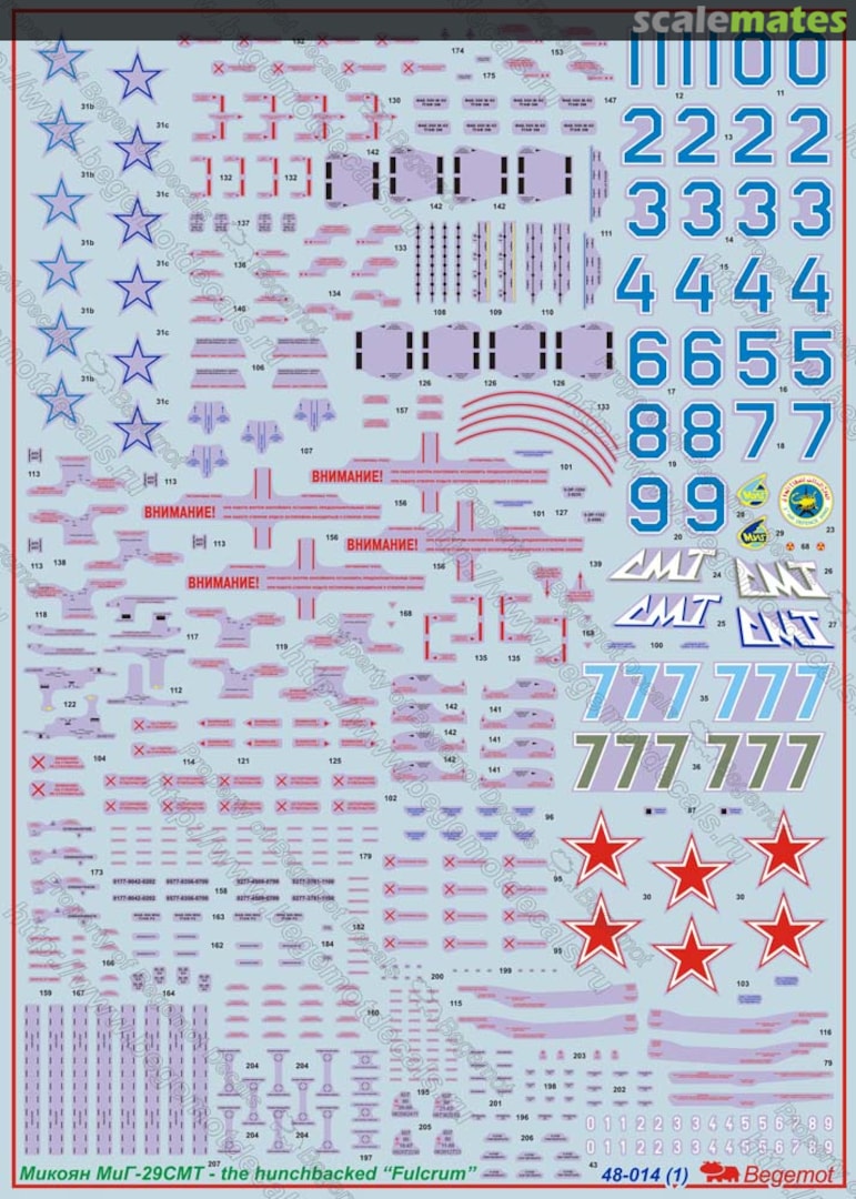 Boxart Mikoyan MiG-29SMT 48-014 Begemot Boxart Mikoyan MiG-29SMT 48-014 Begemot