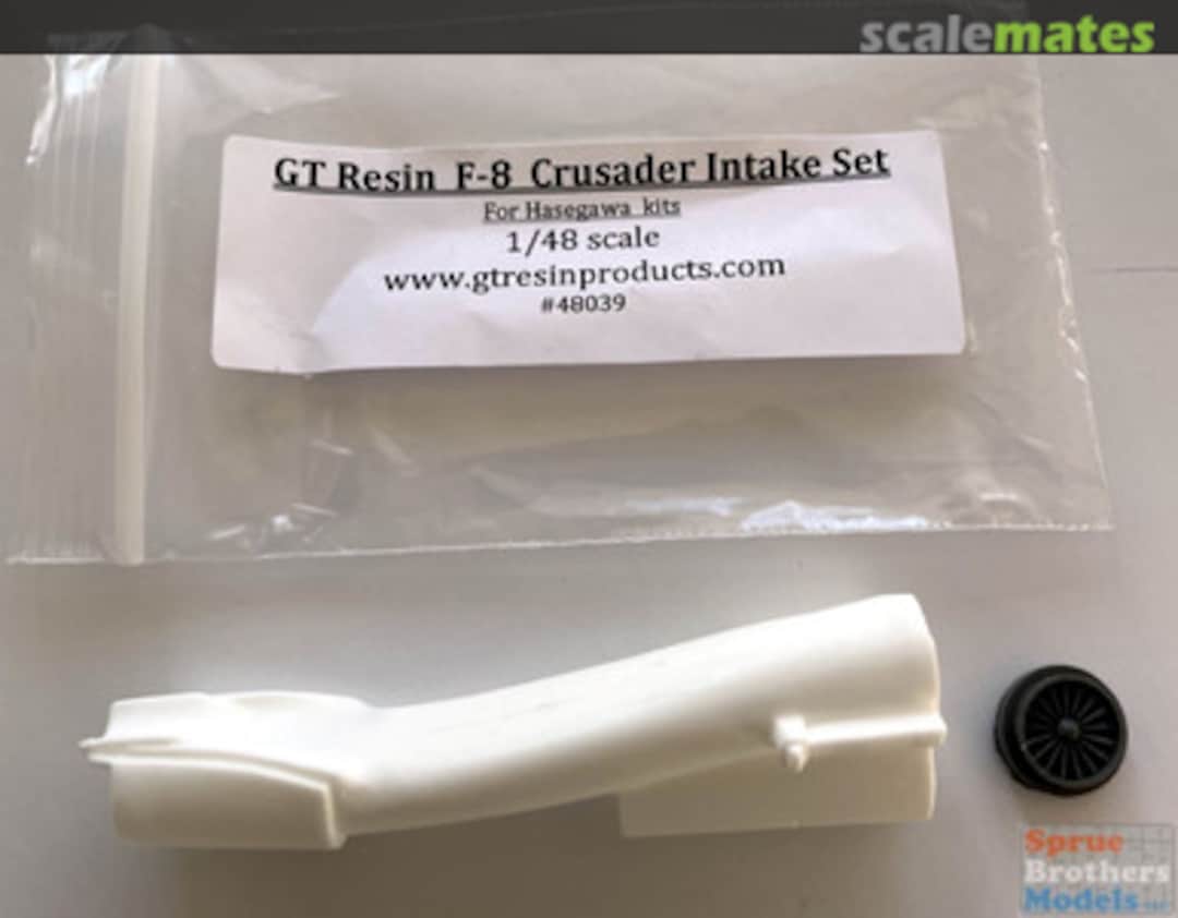 Boxart F-8 Crusader Intake Set 48039 GT Resin Boxart F-8 Crusader Intake Set 48039 GT Resin
