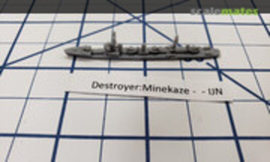 1:1200 Destroyer - Minekaze Class (XP Forge 1200-Minekaze) 1200-Minekaze
