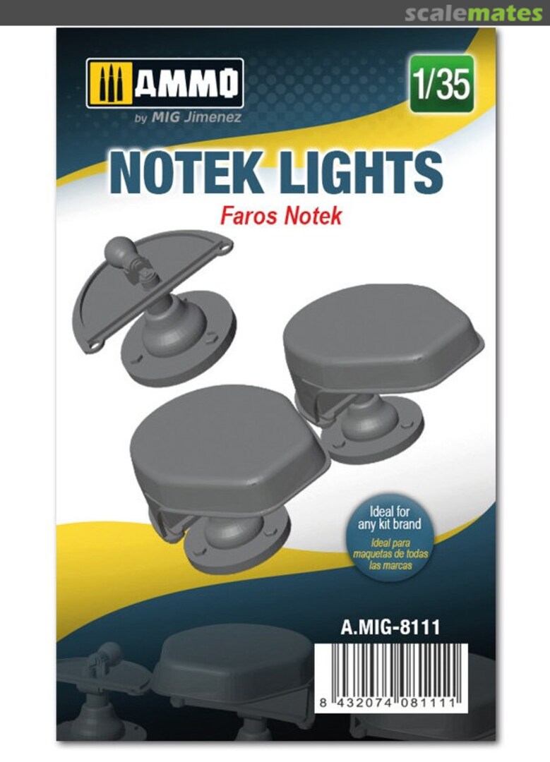 Boxart Notek lights A.MIG-8111 Ammo by Mig Jimenez Boxart Notek lights A.MIG-8111 Ammo by Mig Jimenez