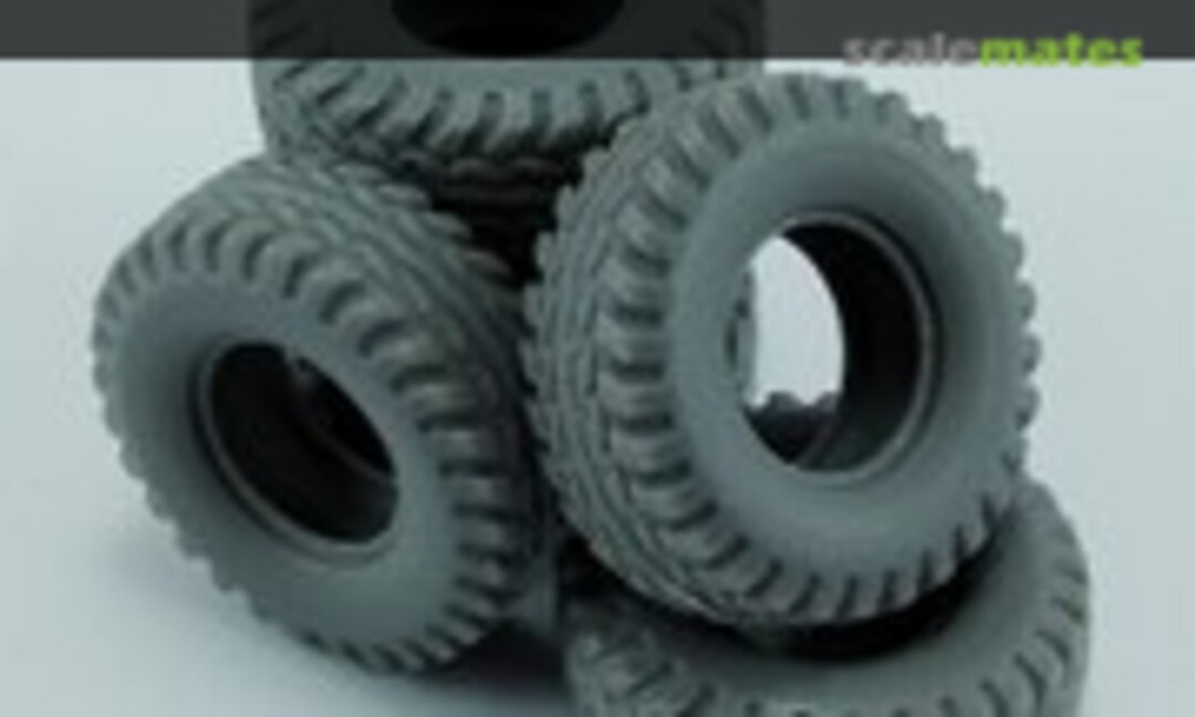 1:48 Spare tires for US Hummer (MP Originals Masters Models A48007) A48007