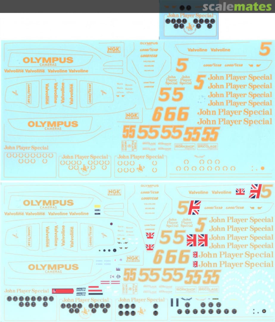 Boxart Full set of decals for Hasegawa Lotus 79, very comprehensive FE-0053 F'artefice Boxart Full set of decals for Hasegawa Lotus 79, very comprehensive FE-0053 F'artefice