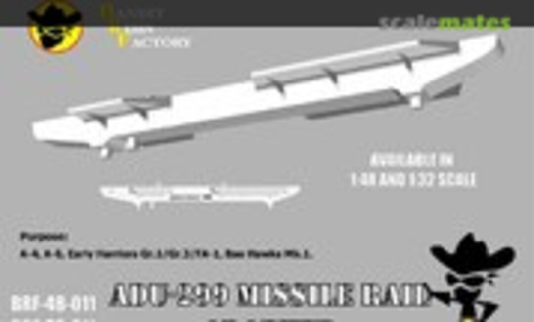 1:48 ADU-299 Missile Rail Adaptor (Bandit Resin Factory BRF-48-011) BRF-48-011