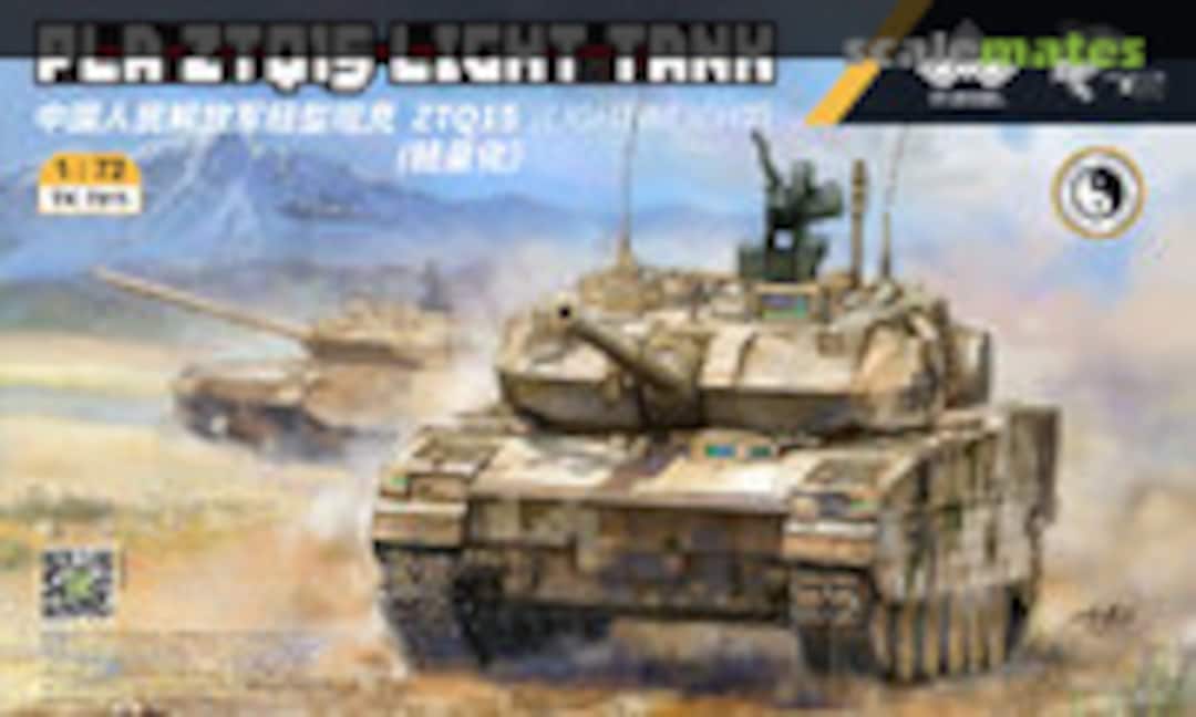 1:72 PLA ZTQ15 Light Tank (Lightweight) (3R Model TK 7011)