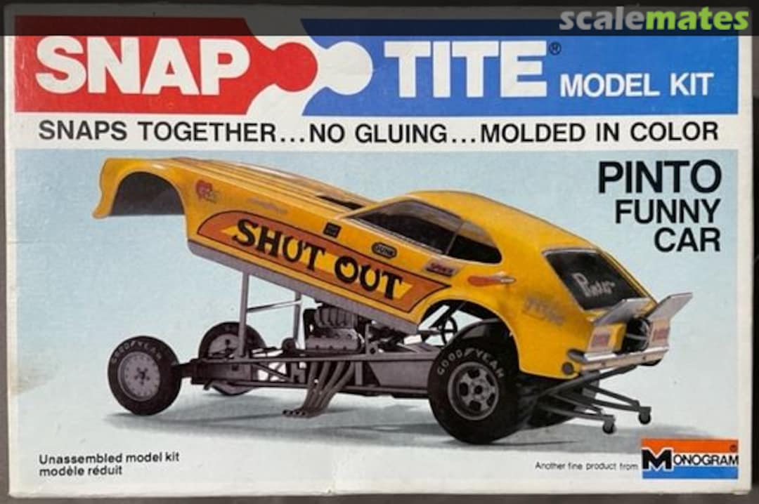 Boxart PINTO FUNNY CAR 7572 Monogram Boxart PINTO FUNNY CAR 7572 Monogram